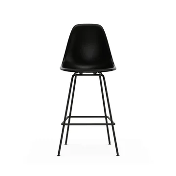 Eames Plastic Stool RE barpall - Medium Black-black - Vitra