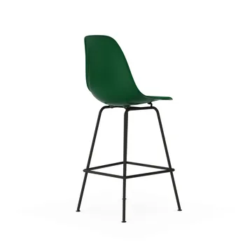 Eames Plastic Stool RE barpall - Medium Emerald green-black - Vitra