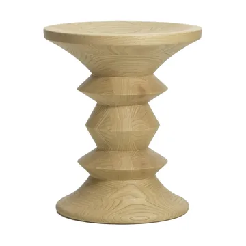Eames Stool rund sittpall model A - Natural chestnut, Ø33x38 cm - Vitra