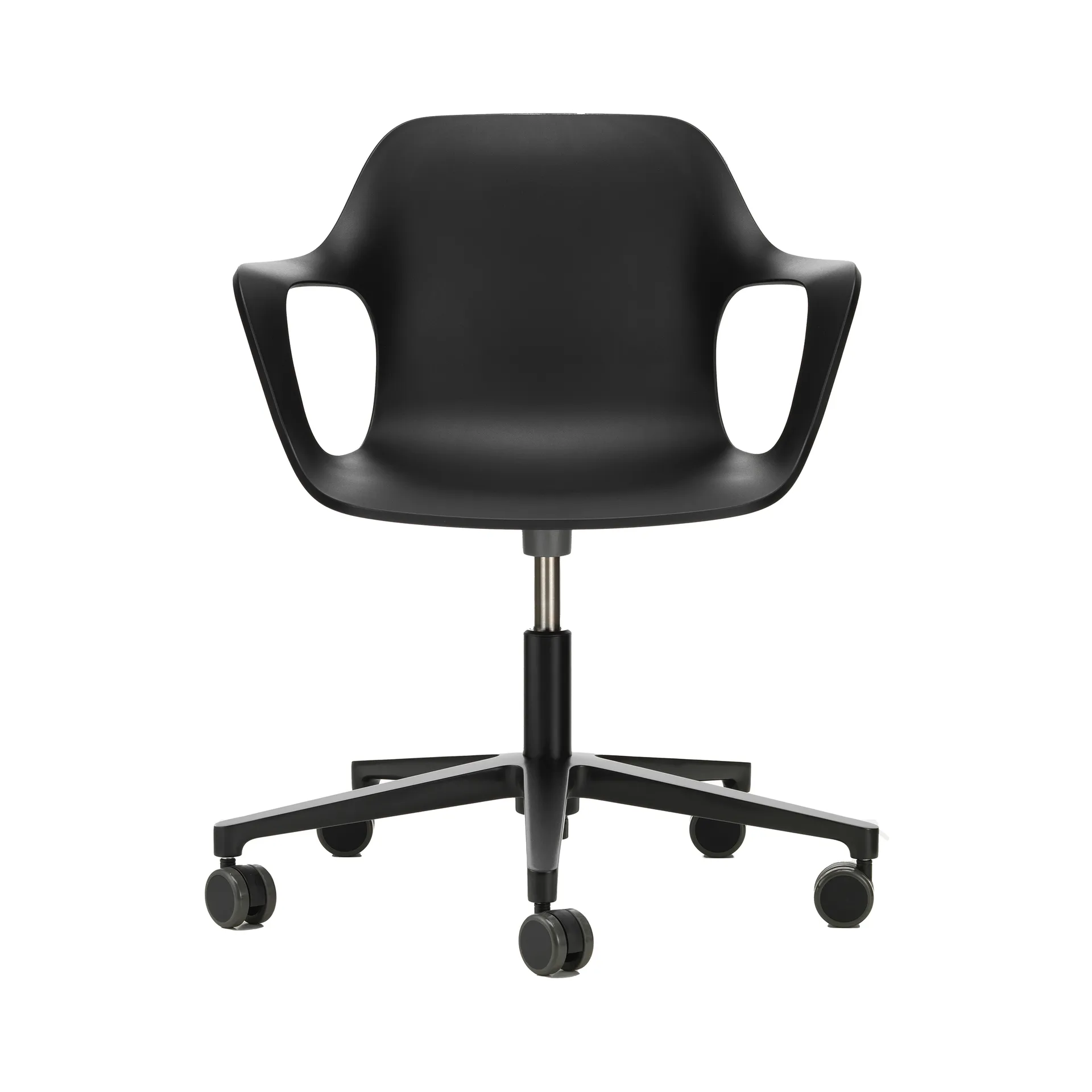 HAL RE armchair studio kontorsstol, Deep black Vitra