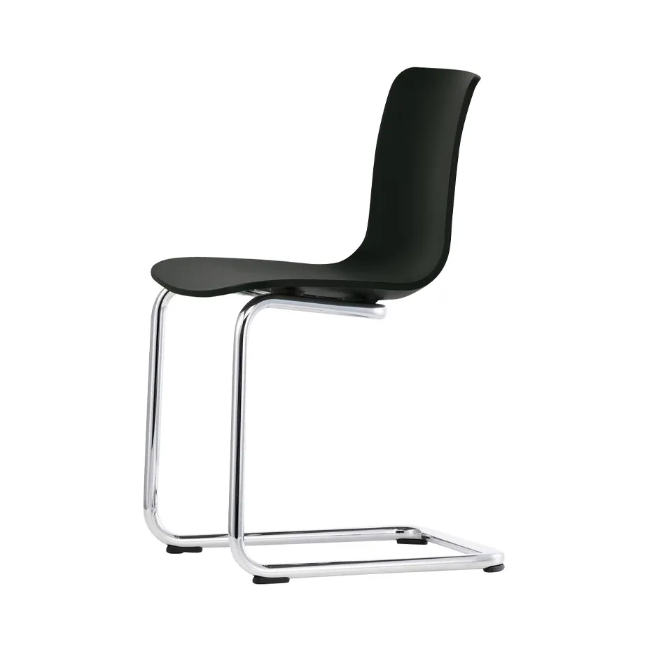 HAL RE cantilever kontorsstol, Deep black-chrome Vitra