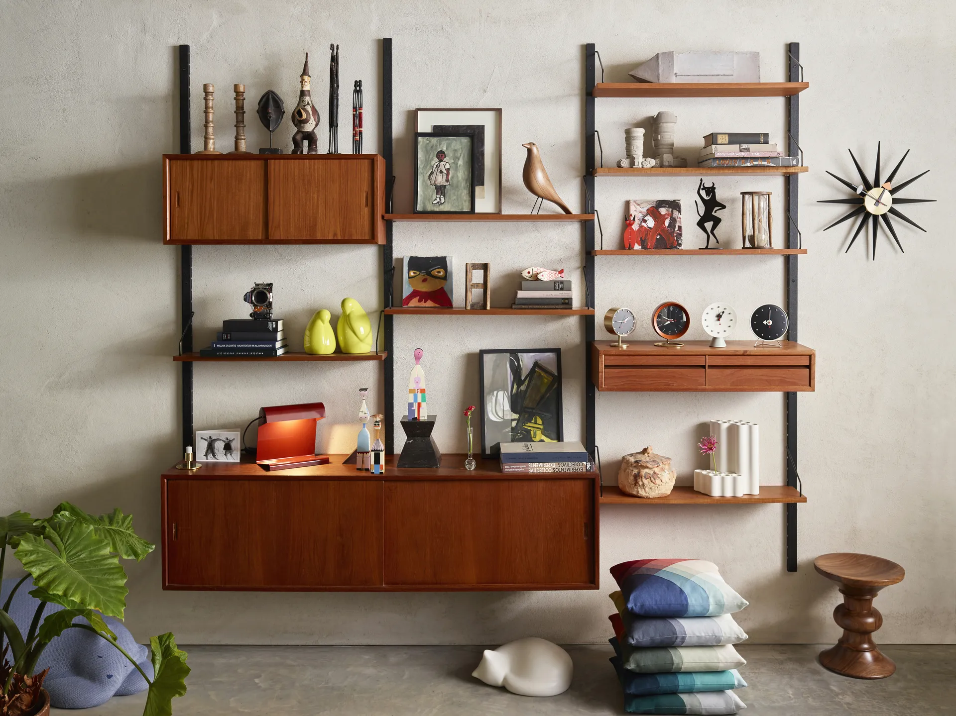 Lampe de Bureau bordslampa, Japanese red Vitra