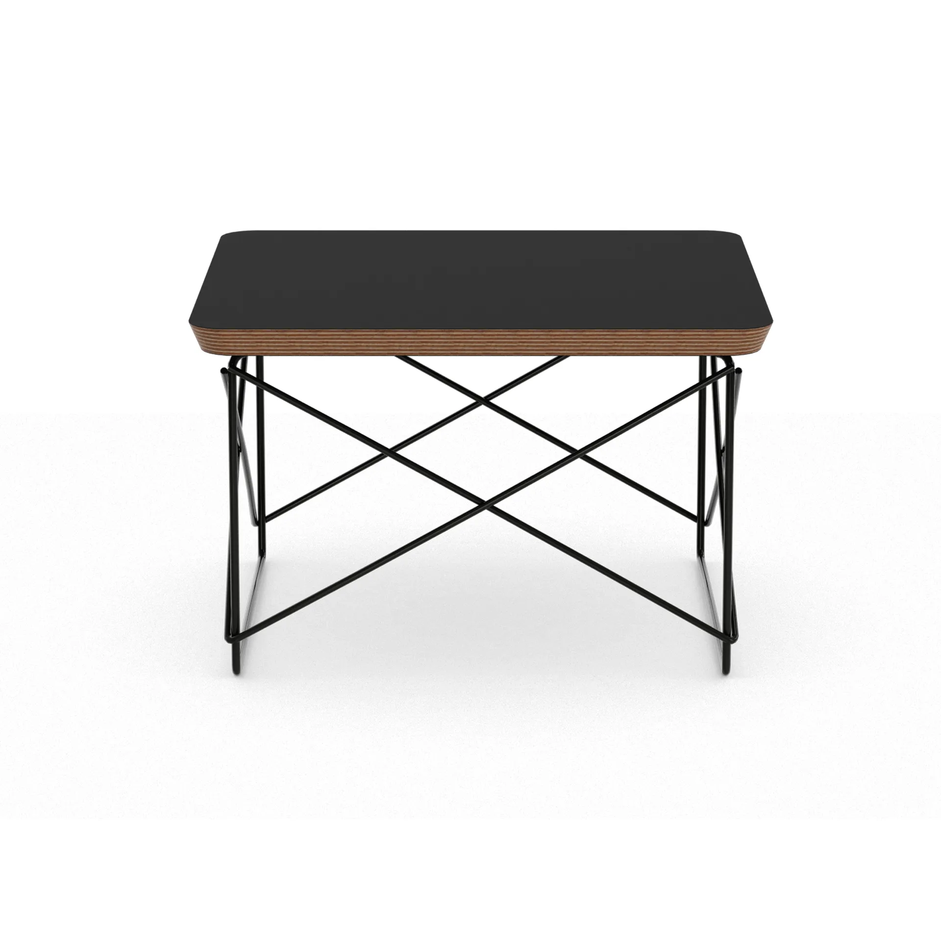 LTR occasional table sidobord, Black-basic dark Vitra