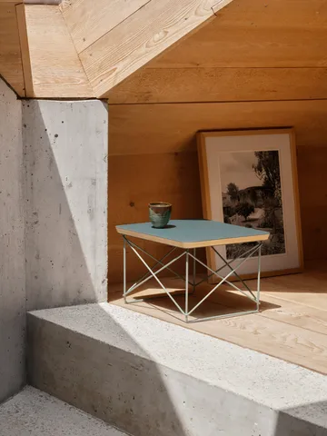 LTR occasional table sidobord - Linoleum jade-eames sea foam green - Vitra