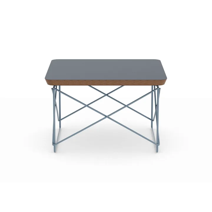 LTR occasional table sidobord - Linoleum smoke blue-sky blue - Vitra