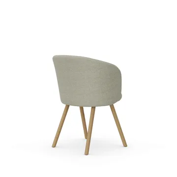 Mikado karmstol - Nubia Cream-sand-natural oak - Vitra