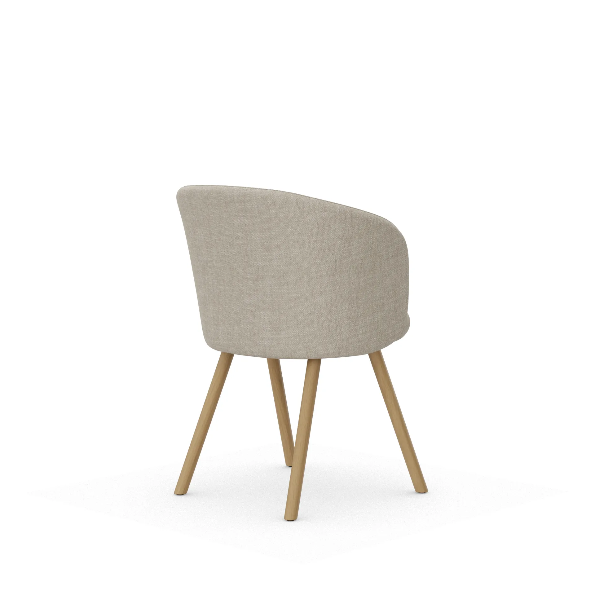 Mikado karmstol, Savana Pearl melange-natural oak Vitra