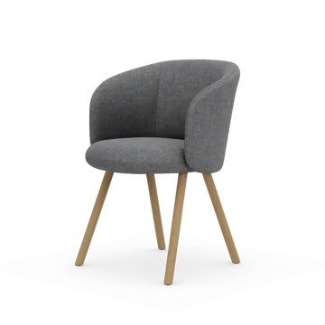 Mikado karmstol - Savana Pebble-natural oak - Vitra