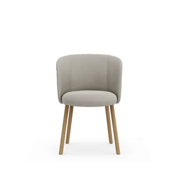 Mikado Side Chair stol - Nubia Ivory-pearl-natural oak - Vitra
