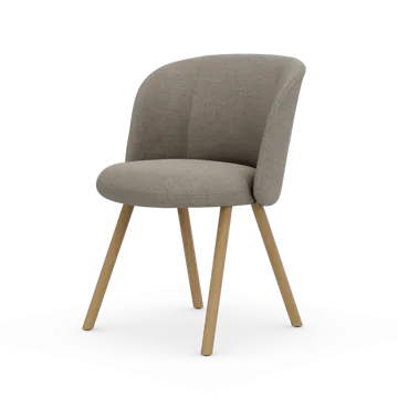 Mikado Side Chair stol - Savana Sand melange-natural oak - Vitra