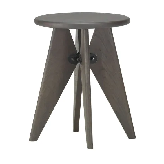 Tabouret Bois pall - Mörk ek - Vitra