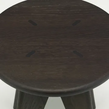 Tabouret Bois pall - Mörk ek - Vitra