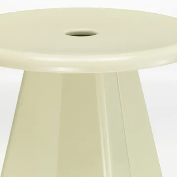 Tabouret Métallique pall - Blanc colombe (beige) - Vitra