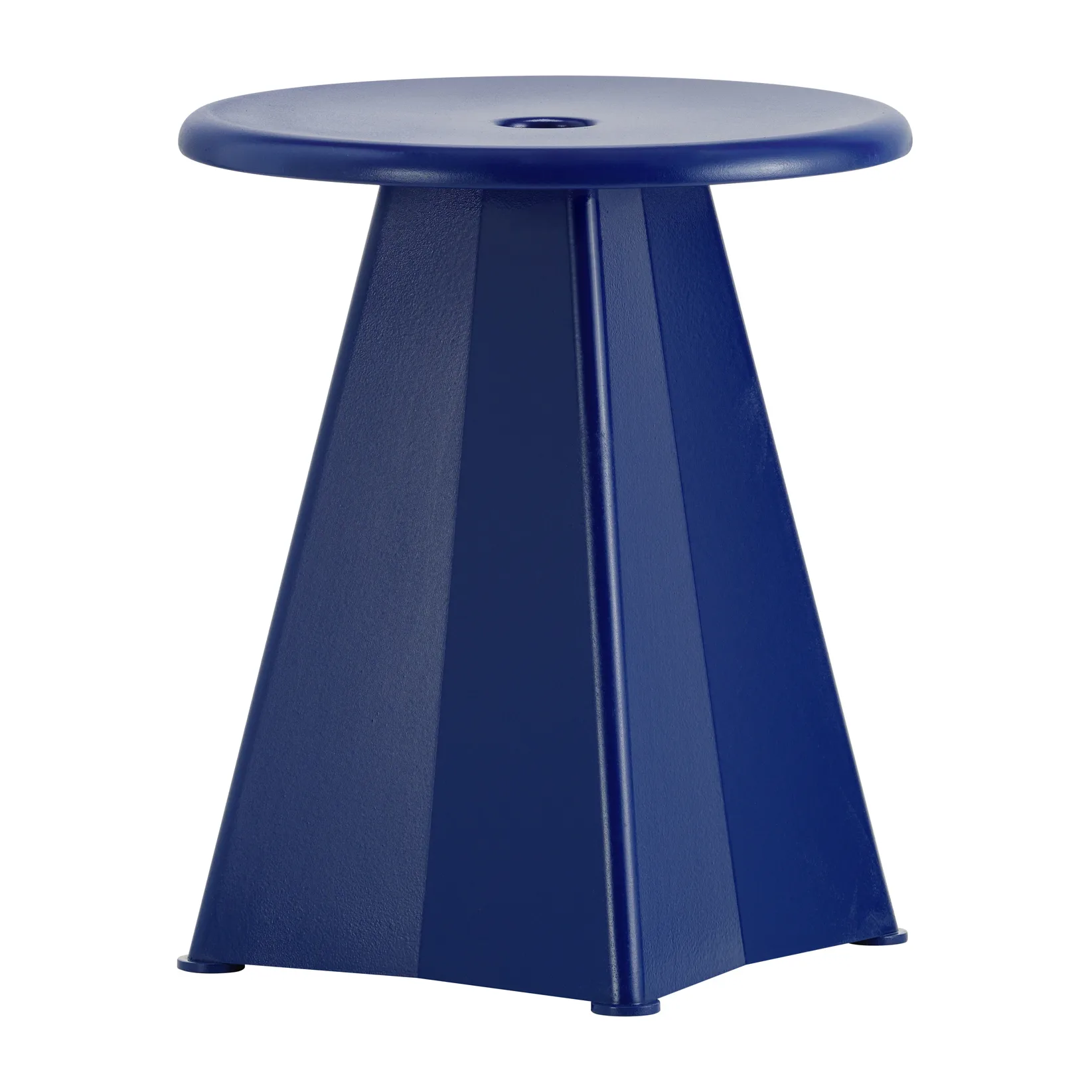 Tabouret Métallique pall, Bleu marcoule (blå) Vitra