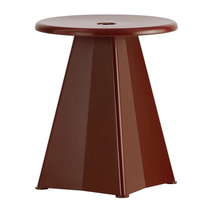 Tabouret Métallique pall - Japanese red (röd) - Vitra