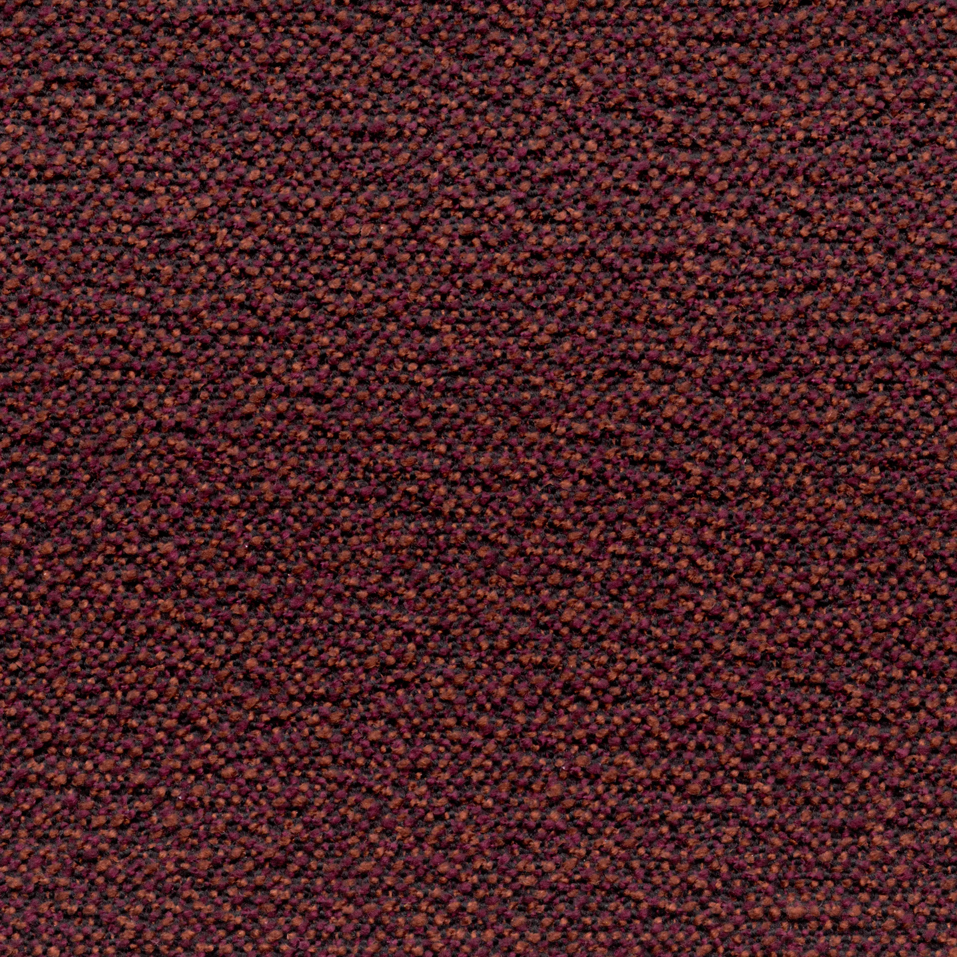 Visiona rund pall, Cento dark red melange, Ø42x41 cm Vitra