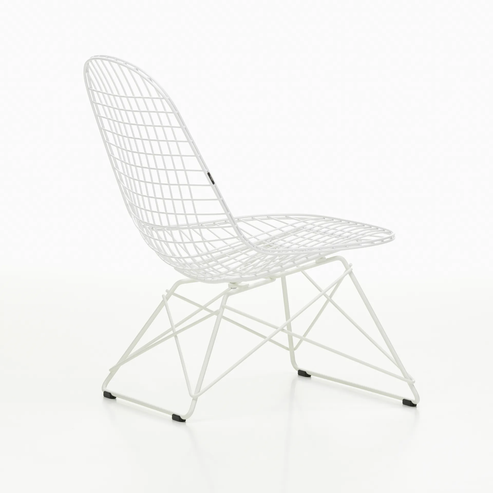 Wire Chair LKR loungestol, White Vitra