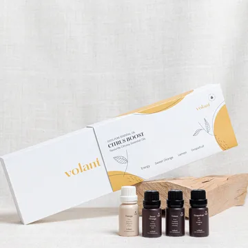 Citrus Boostset eteriska oljor 4-pack - 3x10 ml-1x15 ml - Volant
