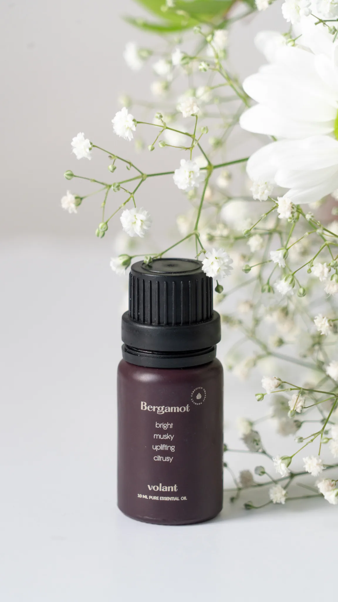 Organic Bergamot eterisk Olja, 10 ml Volant