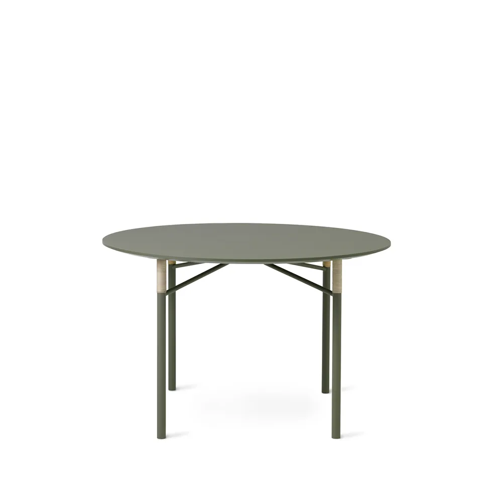 Affinity matbord Ø120 cm, Light green Warm Nordic