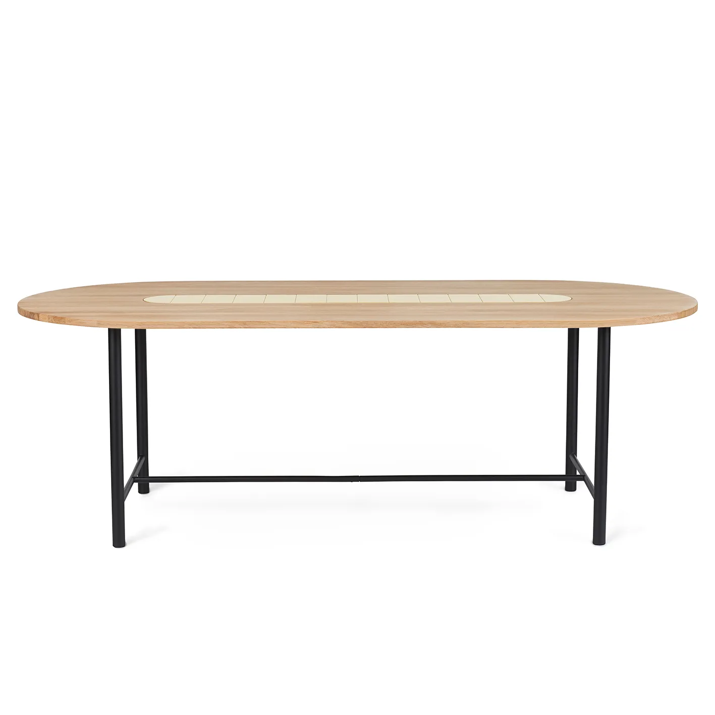 Be My Guest bord 220 cm, Vitoljad ek-gul Warm Nordic