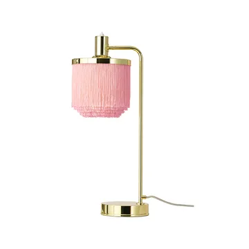 Fringe bordslampa - pale pink - Warm Nordic