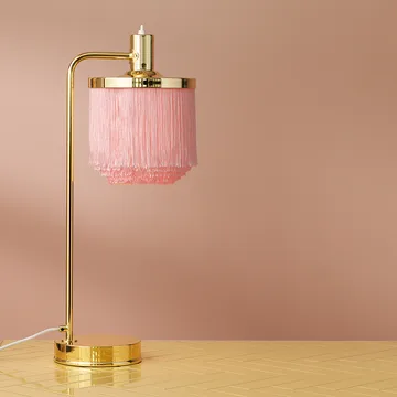 Fringe bordslampa - pale pink - Warm Nordic
