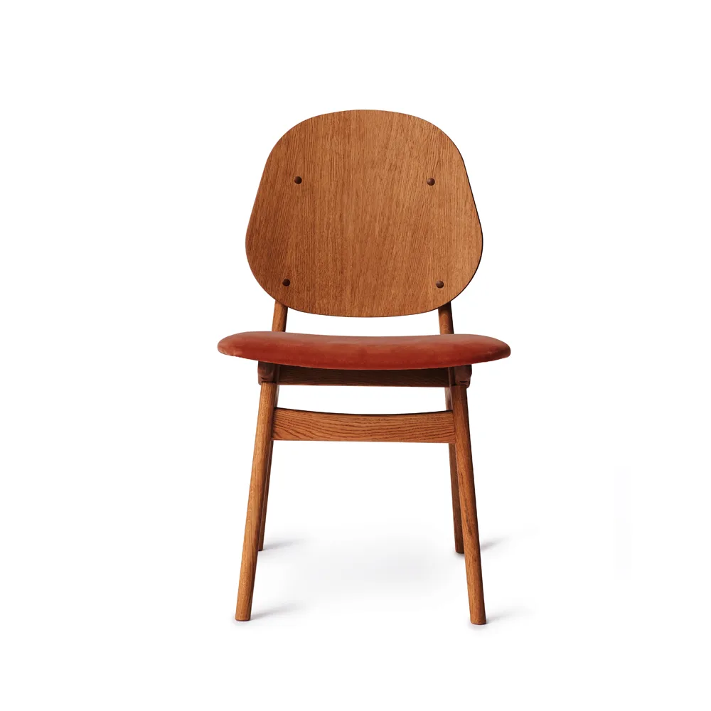 Noble Stol, Brick red-teakoljat ekstativ Warm Nordic