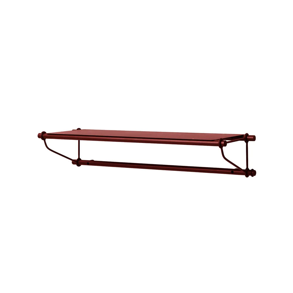Parade hylla, oxide red, 1 hylla Warm Nordic