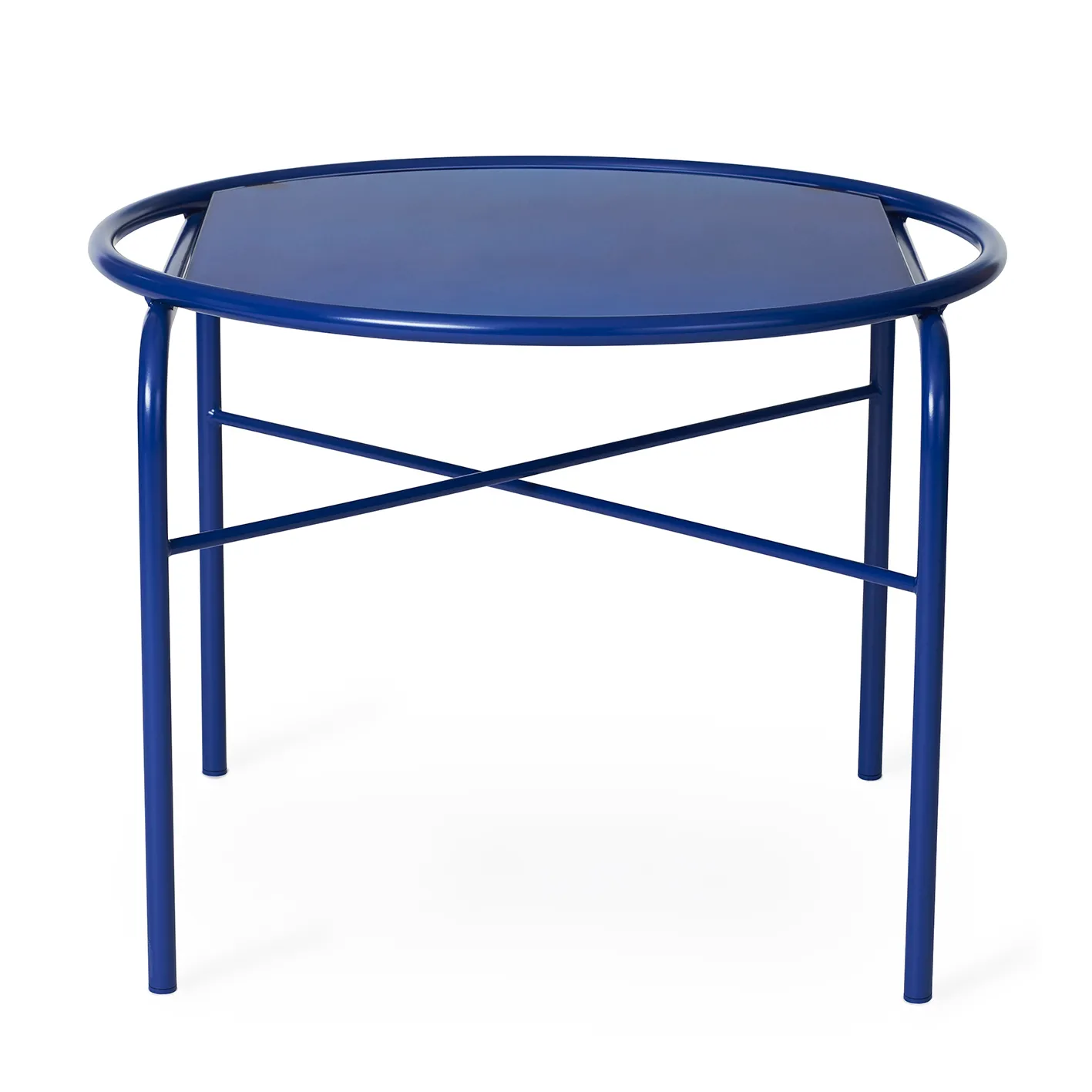 Secant soffbord Ø60 cm, Cobalt blue Warm Nordic