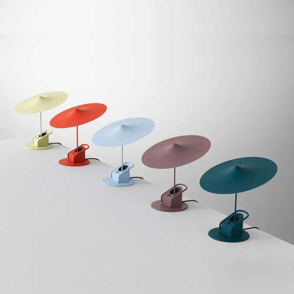 w153 île bordslampa, petrol Wastberg+