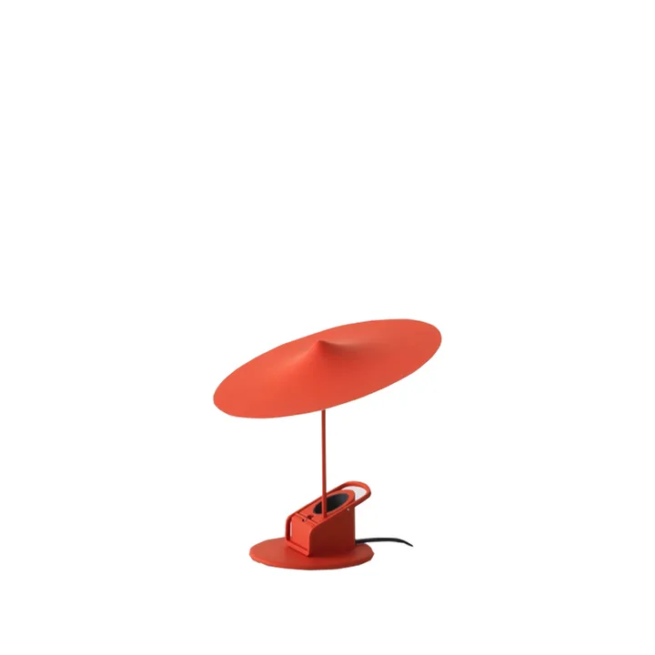 w153 île bordslampa - poppy red - Wastberg+