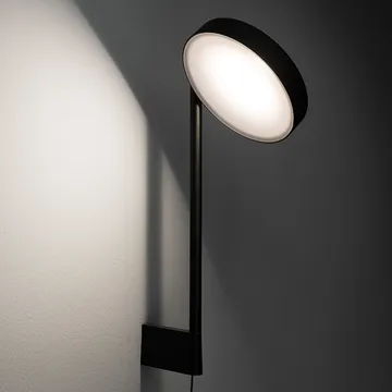 w182 Pastille br2 vägglampa - graphite black, lång arm - Wastberg+