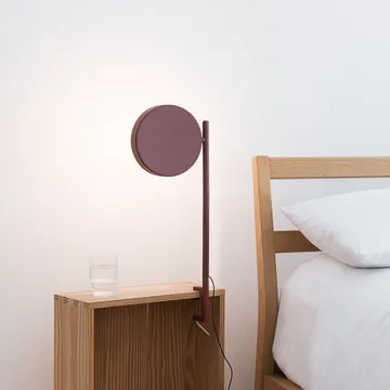w182 Pastille c2 bordslampa - olive green, lång arm, klämfäste - Wastberg+