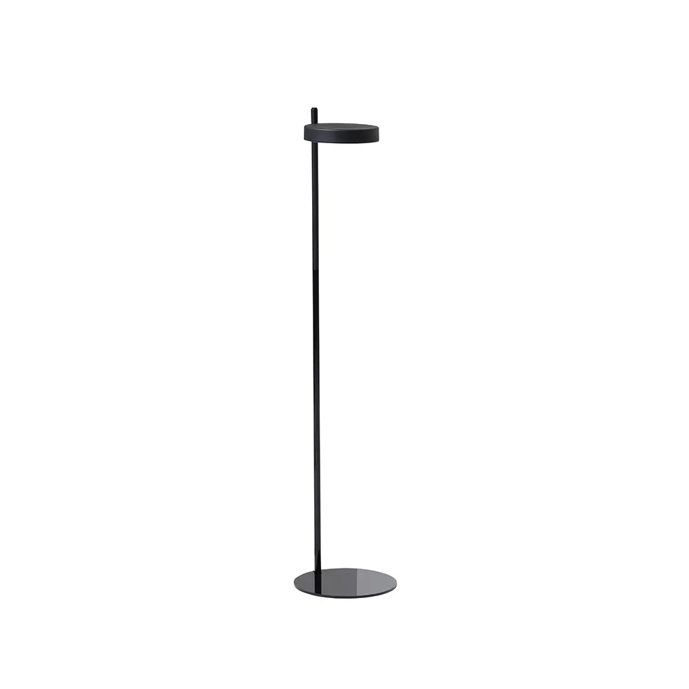 w182 Pastille f2 golvlampa, graphite black, lång arm Wastberg+