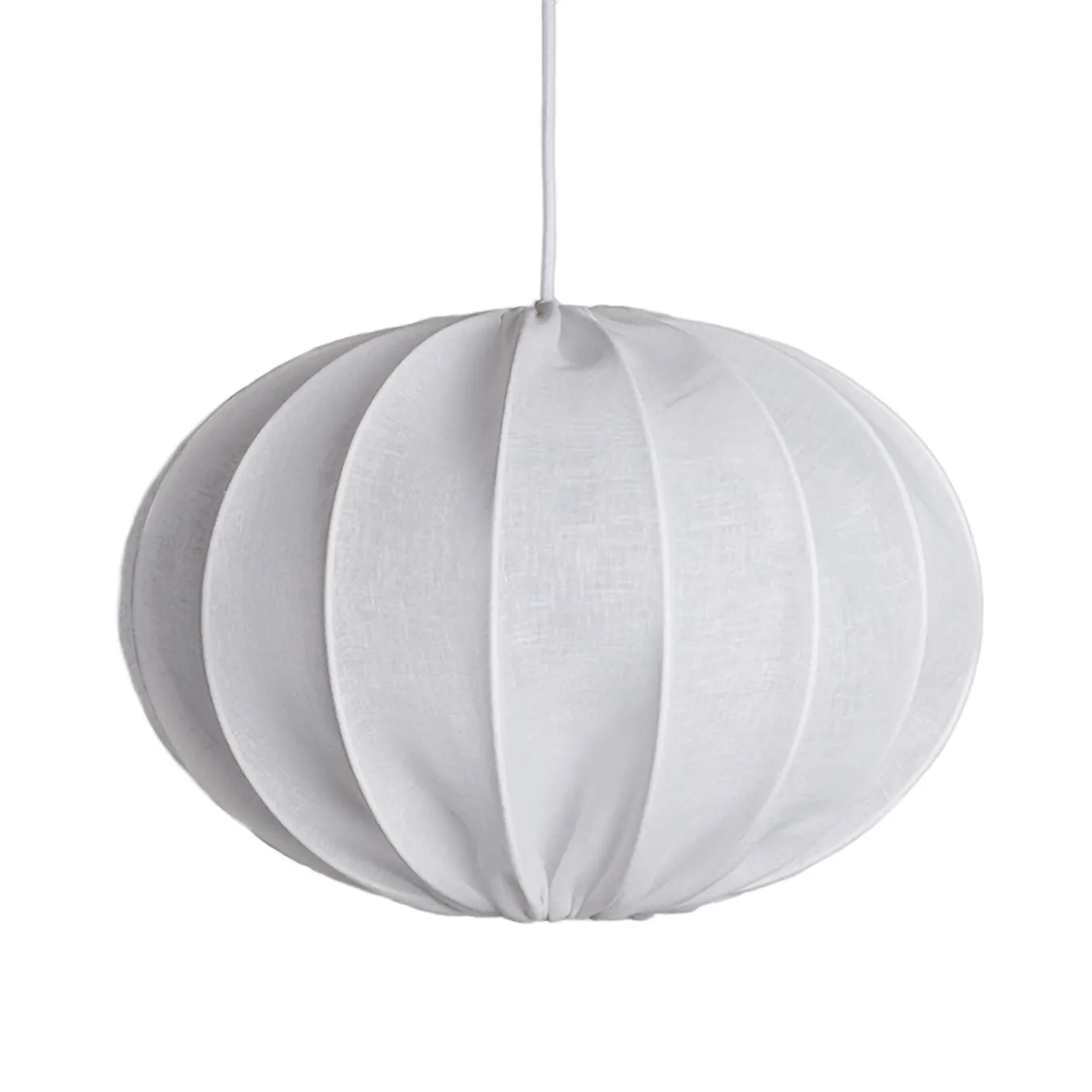 Boll 40 linen lampskärm, White Watt & Veke