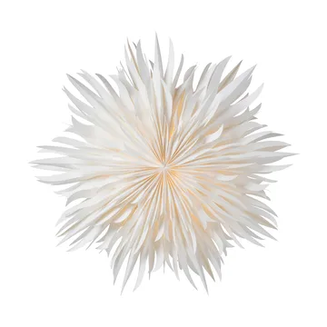 Eldig julstjärna Ø70 cm - Vit - Watt & Veke