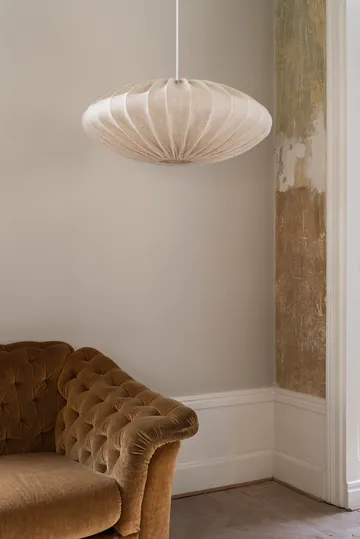 Ellipse lampskärm 65 cm linne - Natural - Watt & Veke