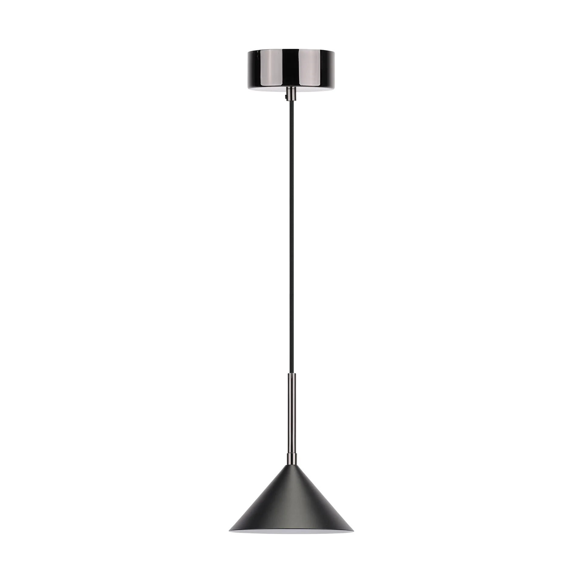Kuro pendel, Black, Ø17x9 cm Watt & Veke