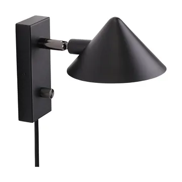 Kuro vägglampa - Black, Ø14x16 cm, read - Watt & Veke
