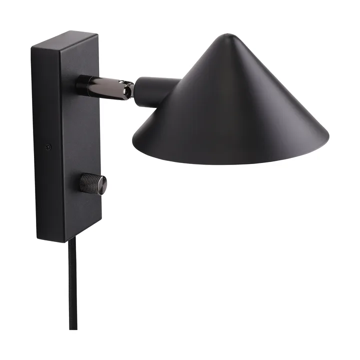 Kuro vägglampa - Black, Ø14x16 cm, read - Watt & Veke