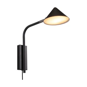 Kuro vägglampa - Black, Ø14x32 cm, wall - Watt & Veke