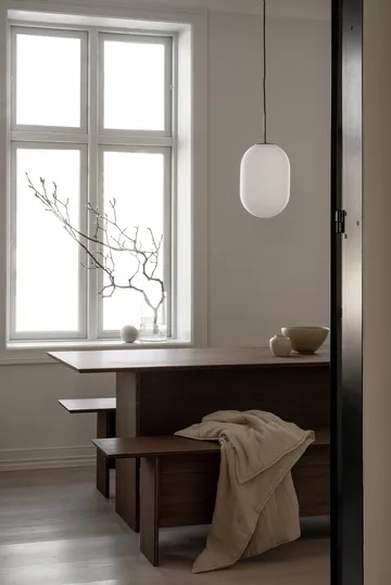 Noor pendel L Ø24 cm - White - Watt & Veke