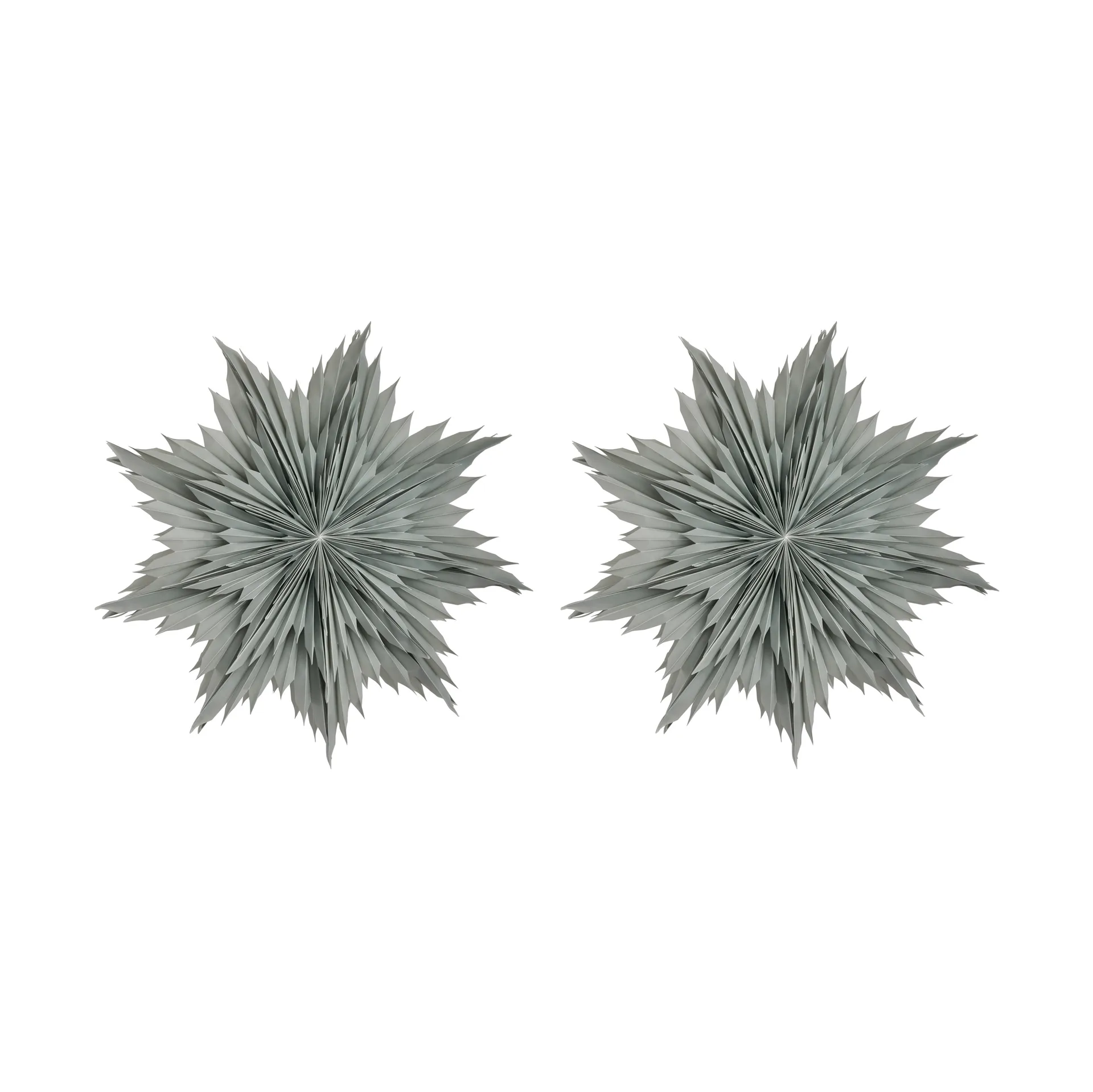 Oslo julstjärna Ø80 cm 2-pack - Grå Watt & Veke