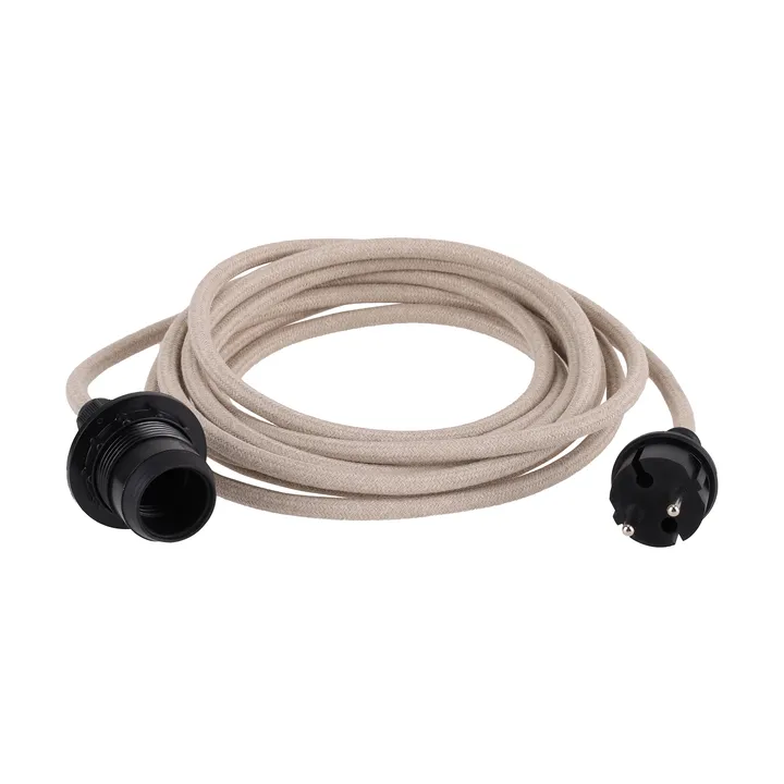 Outdoor kabelset - Natural, 500 cm, E27 - Watt & Veke