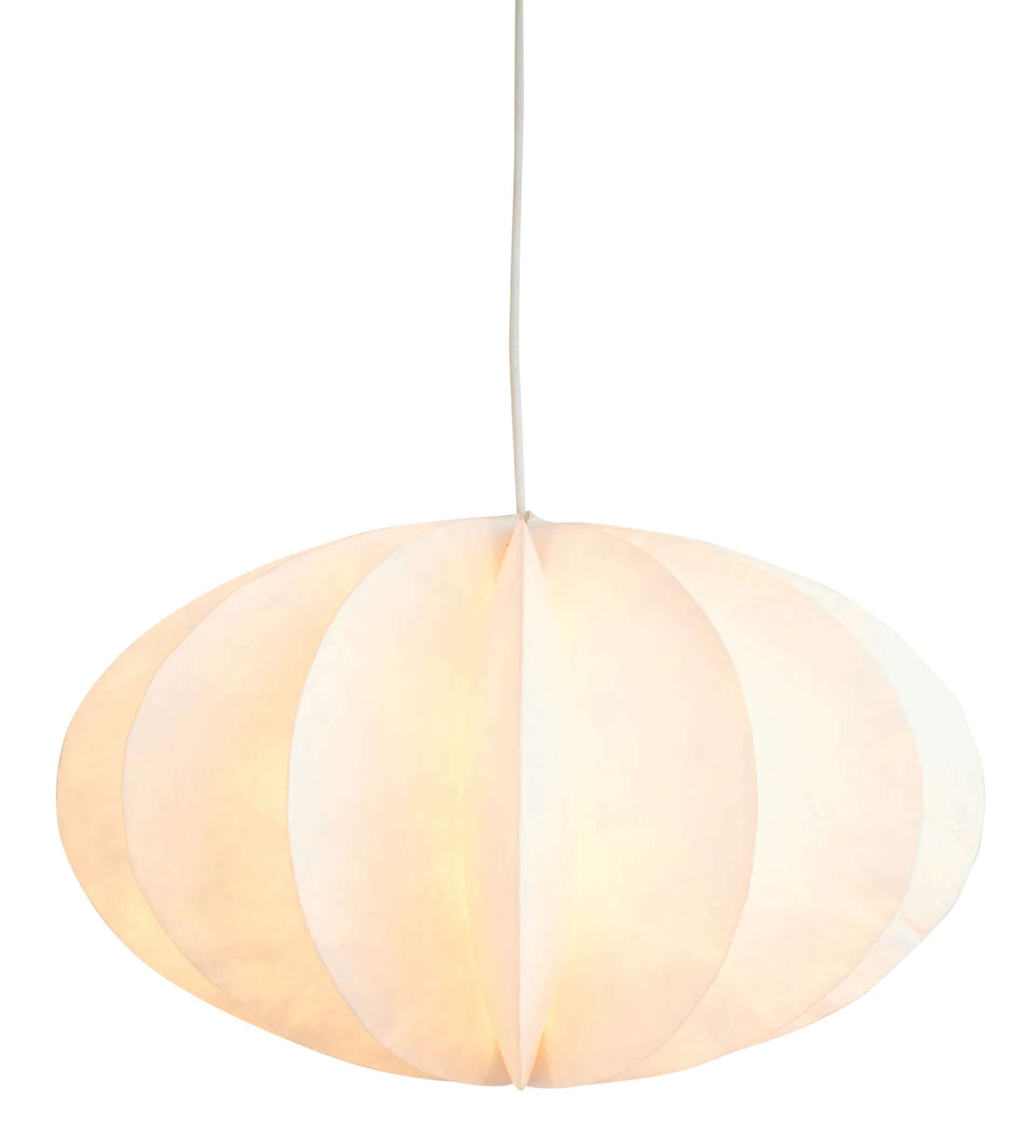 Pumpkin pendel, White (vit), Ø48x47 cm Watt & Veke