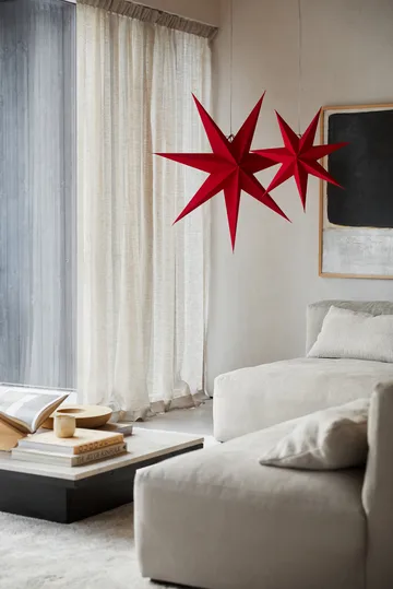 Sally adventsstjärna Ø60 cm - Red - Watt & Veke