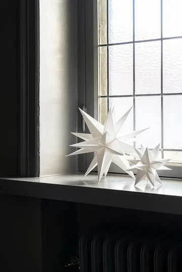 Sputnik adventsstjärna Ø15 cm - Vit - Watt & Veke