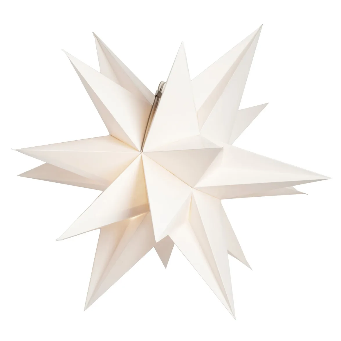 Sputnik adventsstjärna kompakt Ø60 cm, Vit Watt & Veke