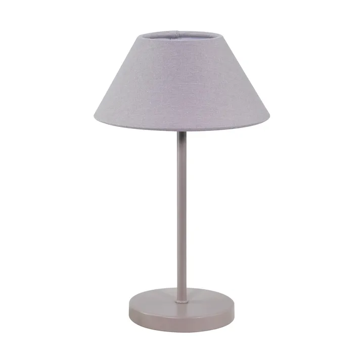 Teya bordslampa portabel - Warm grey, Ø15x26 cm - Watt & Veke